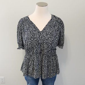 Ava & Viv short sleev blouse size 2x